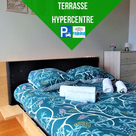 La Dolce Vita -T2 52M2- Dernier Etage- Terrasse-Parking-Wifi Fibre Apartment Тарб Екстериор снимка