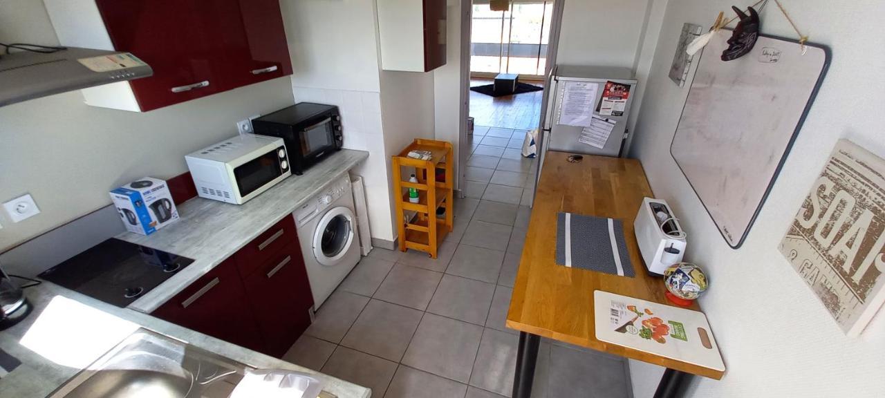 La Dolce Vita -T2 52M2- Dernier Etage- Terrasse-Parking-Wifi Fibre Apartment Тарб Екстериор снимка