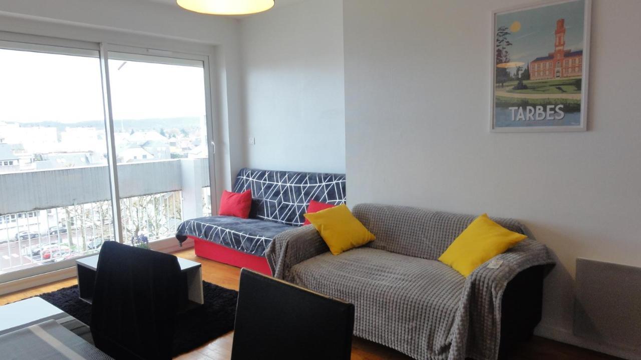 La Dolce Vita -T2 52M2- Dernier Etage- Terrasse-Parking-Wifi Fibre Apartment Тарб Екстериор снимка